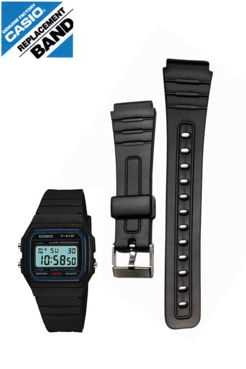 CASIO ZB-F-91 Orijinal Silikon Kordon Kayış ZB-F-91